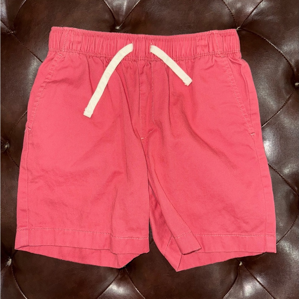 Crewcuts Red Athletic Shorts Lightweight Elastic Waist